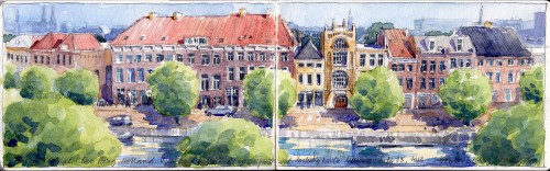 The Hague Sketch Jigsaw Puzzle