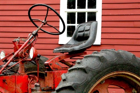 The Shaker Village Tractor Jigsaw Puzzle