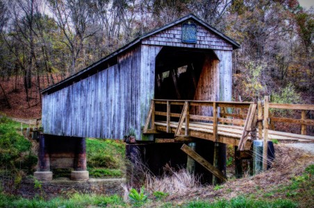 Thompson Mill Bridge Jigsaw Puzzle