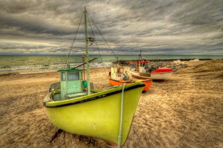 Three Fishing Boats Jigsaw Puzzle