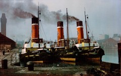 Three Tug Boats