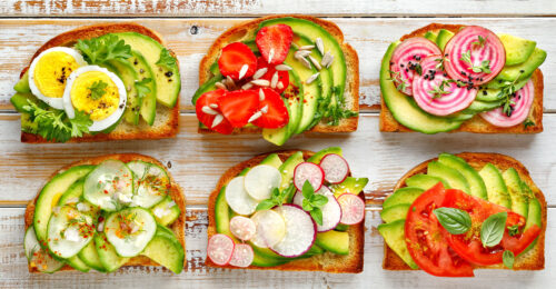 Toast with Avocados Jigsaw Puzzle
