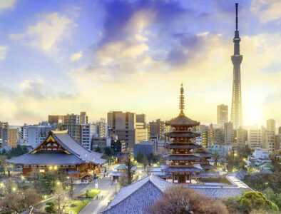 Tokyo Skyline Jigsaw Puzzle