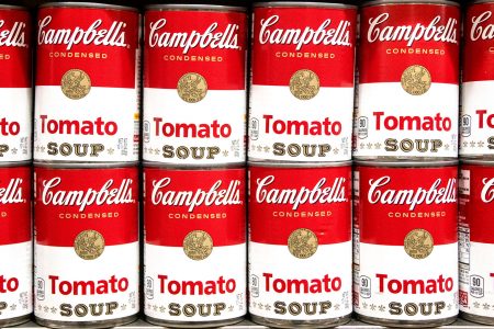 Tomato Soup Cans Jigsaw Puzzle