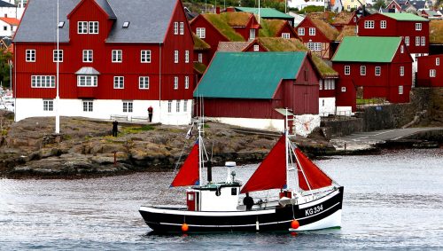 Tórshavn Harbor Jigsaw Puzzle