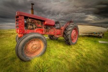 Tractor and Boat