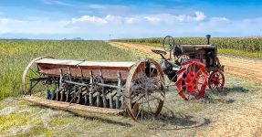 Tractor and Planter