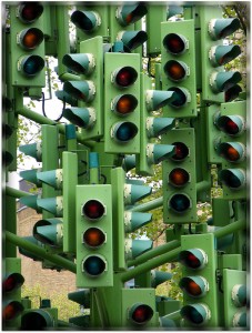 Traffic Light Tree Jigsaw Puzzle