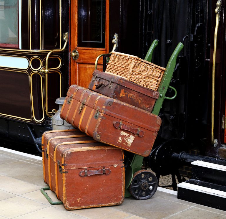 Train Luggage Jigsaw Puzzle