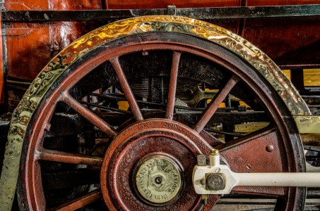 Train Wheel Jigsaw Puzzle