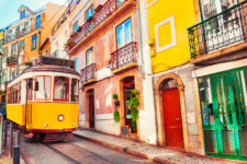 Tram in Lisbon