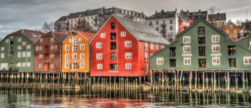 Trondheim Colors Jigsaw Puzzle