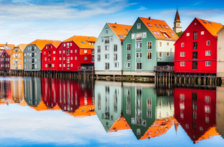 Trondheim Waterfront Jigsaw Puzzle