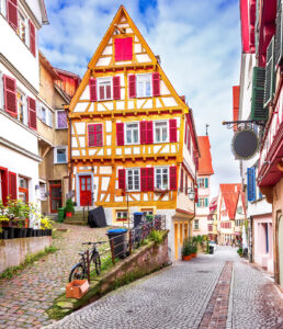 Tubingen Streets Jigsaw Puzzle