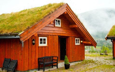 Turf Roof House Jigsaw Puzzle