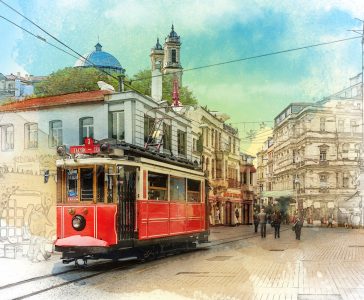 Turkish Tram Jigsaw Puzzle