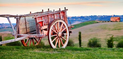 Tuscan Cart Jigsaw Puzzle