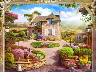 Tuscany Dream House Jigsaw Puzzle