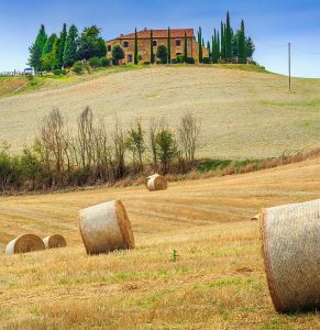 Tuscany Hay Bales Jigsaw Puzzle