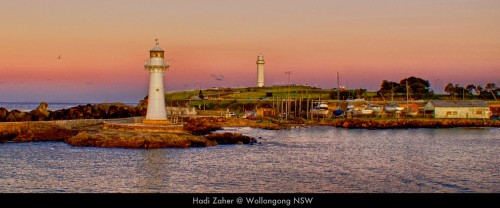 Twin Lighthouses Jigsaw Puzzle
