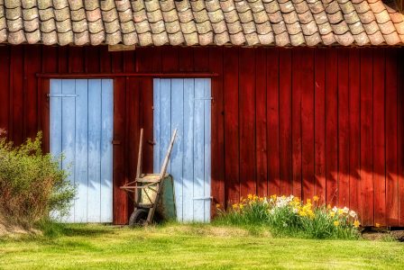 Two Barn Doors Jigsaw Puzzle