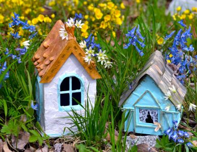 Two Garden Houses Jigsaw Puzzle