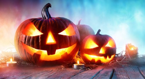 Two Jack-o-Lanterns Jigsaw Puzzle