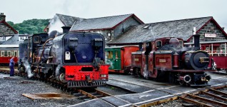 Two Steam Trains