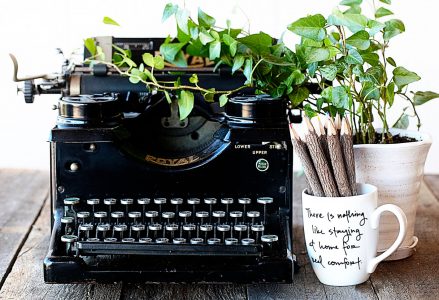 Typewriter and Pencils Jigsaw Puzzle