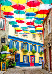 Umbrella Alley Jigsaw Puzzle