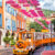 Umbrella Alley Train Jigsaw Puzzle