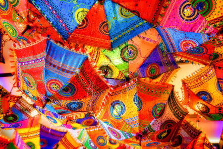 Umbrella Ceiling Jigsaw Puzzle