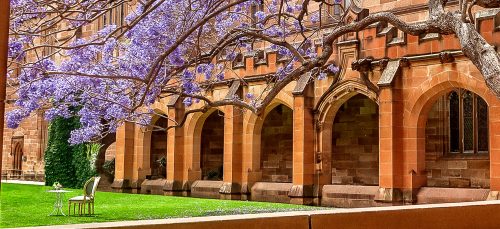 University Courtyard Jigsaw Puzzle