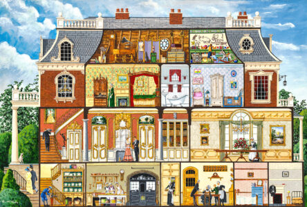 Upstairs Downstairs Jigsaw Puzzle