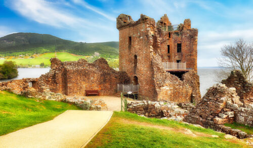 Urquhart Castle Ruins Jigsaw Puzzle