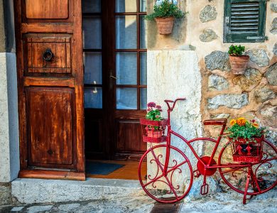 Valldemossa Doorway Jigsaw Puzzle