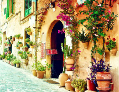 Valldemossa Street Jigsaw Puzzle