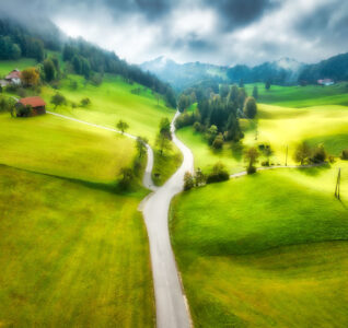 Valley Road Jigsaw Puzzle