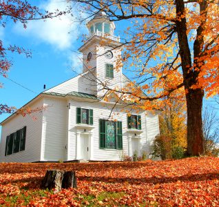 Vermont Church Jigsaw Puzzle