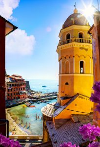 Vernazza Bell Tower Jigsaw Puzzle