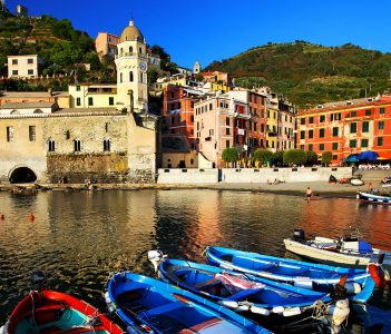 Vernazza Boats Jigsaw Puzzle