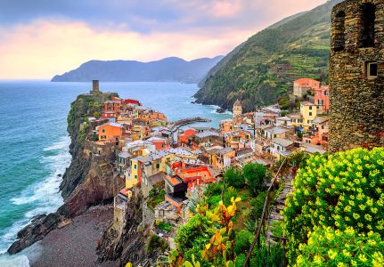 Vernazza Sunset Jigsaw Puzzle