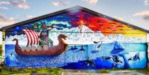 Viking Mural