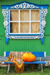 Village House Window Jigsaw Puzzle
