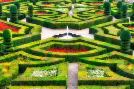 Villandry Gardens Jigsaw Puzzle