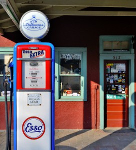 Vintage Gas Pump Jigsaw Puzzle