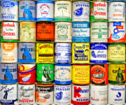 Vintage Oyster Tins