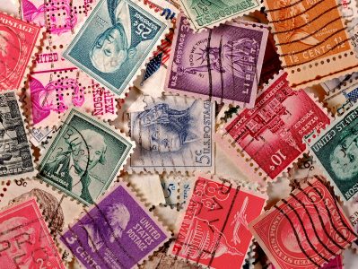 Vintage Stamps Jigsaw Puzzle