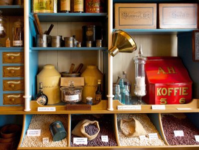 Vintage Store Shelves Jigsaw Puzzle