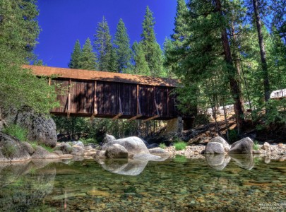 Wawona Covered Bridge Jigsaw Puzzle